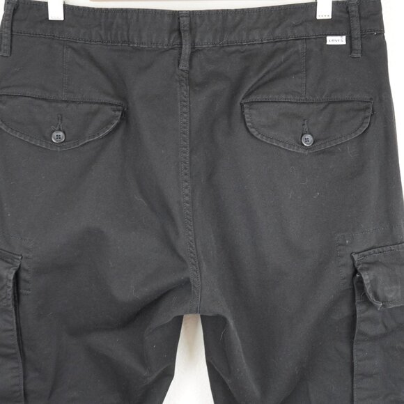 Levis Black Cargo‎ Pants W34 L32 Utility Tactical Y2K Streetwear Workwear - Picture 4 of 9